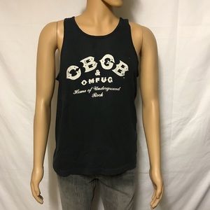CBGBs OMFUG vintage 1970s 1980s tank top punk rock